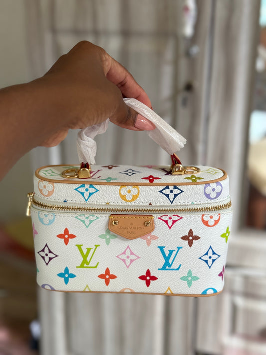 Multicolor Monogram Mini Vanity Case